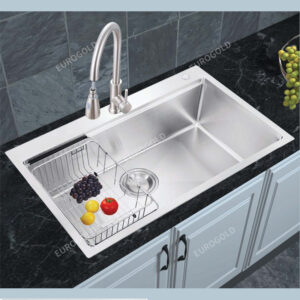 Chậu rửa bát 1 hố inox 304 EUS58050 - Eurogold