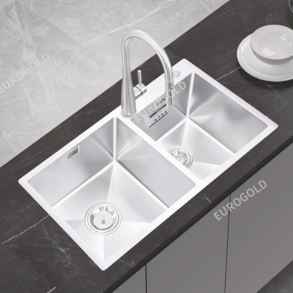 Chậu rửa bát chống xước inox 304 EUC28247EA - Eurogold