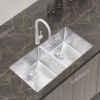 Chậu rửa bát chống xước inox 304 EUC28746EB - Eurogold