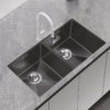 Chậu rửa bát chống xước inox 304 EUC28746ED - Eurogold