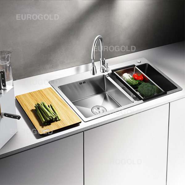 Chậu rửa bát inox 304 EUS18248 - Eurogold