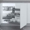 Giá góc liên hoàn inox 304 nan Oval EPV102 (phải) - Eurogold