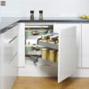 Giá góc liên hoàn inox hộp EU102 (phải) - Eurogold