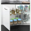 Giá liên hoàn inox nan ray giảm chấn EP101 (trái) - Eurogold