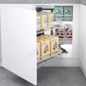 Giá liên hoàn nan inox mạ chrome ray giảm chấn EPL101 (trái) - Eurogold
