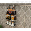 Giá treo ngoài gia vị 3 tầng inox 304 EV38 - Eurogold