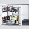 Hệ giá kho 2 tầng inox hộp cánh mở M040245 - Eurogold