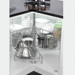 Mâm xoay inox 304 nan mở 3/4 - 270º EP270A - Eurogold