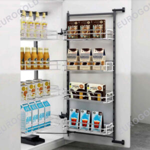 Tủ đồ khô inox 304 nan dẹt 4 tầng EPL80445 - Eurogold