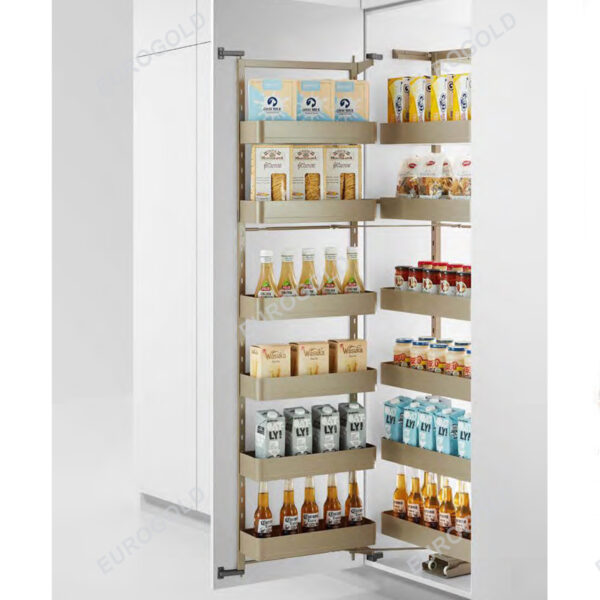 Tủ kho 6 tầng cánh mở hộp nhôm cao cấp EUM6L660 - Eurogold