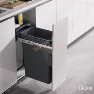 Thùng rác gắn cánh giảm chấn BR300 - Eurogold