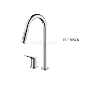 Vòi nước inox 304 dây rút EUF505CR - Eurogold