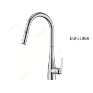 Vòi rửa bát dây rút inox 304 bóng gương EUF219BR - Eurogold